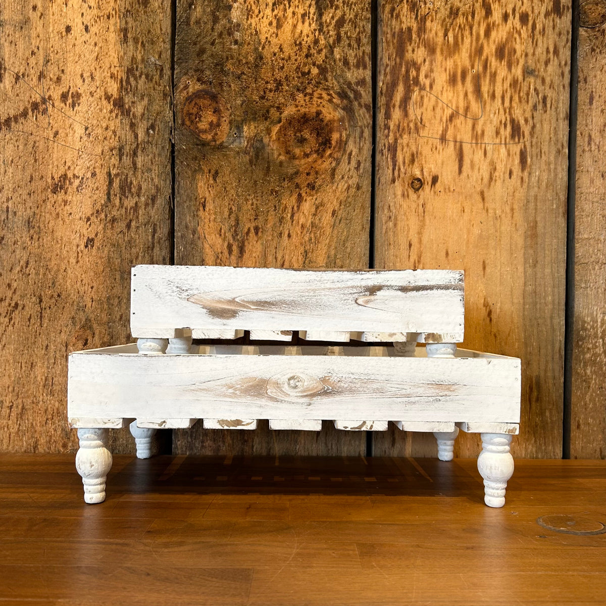 White Box Riser – Linen + Lore Home