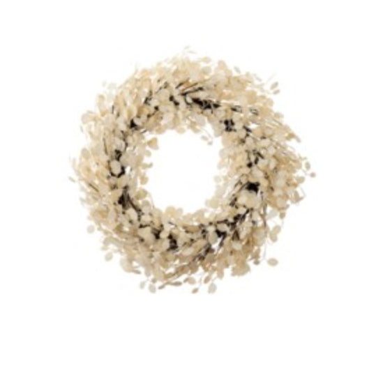 White Eucalyptus Wreath Linen + Lore Home