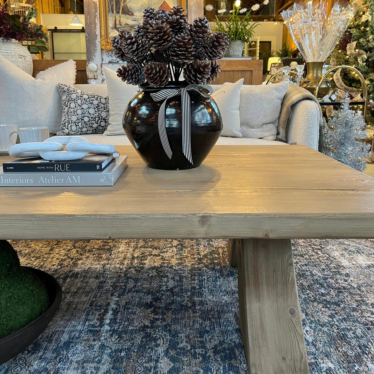 Arlo coffee table clearance elm wood